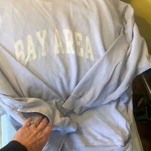 Brandy Melville oversized Sweatshirt (Bay Area)
Lilac colour with pockets